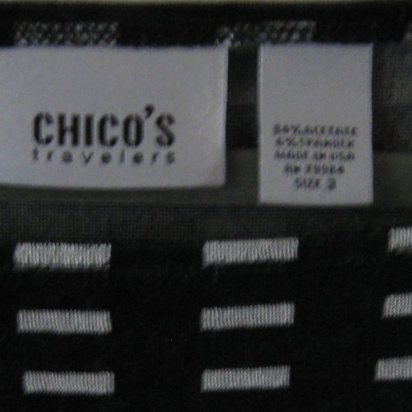 Black Chico's Travelers Tank - Picture 3 of 3